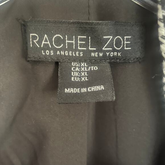 Rachel Zoe NWOT Plaid Oversized Blazer Sz L - Picture 5 of 6